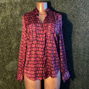 Contemporary long sleeve blouse